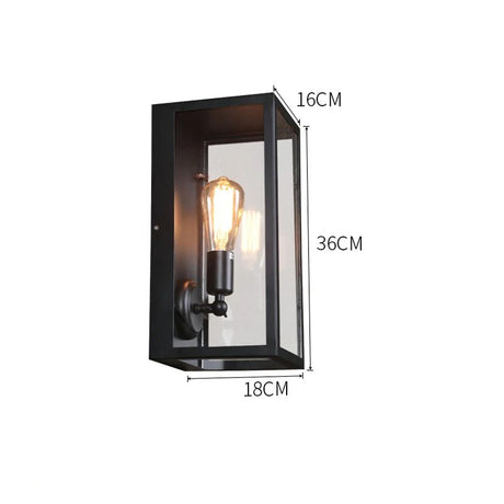 Modern Outdoor Waterproof Wall Lamp - Hans Lumiere