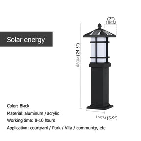 Modern Patio Garden Outdoor Lawn Lamp - Hans Lumiere