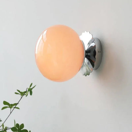 Modern Pink Pearl LED Wall Lamp - Hans Lumiere