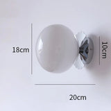 Modern Pink Pearl LED Wall Lamp - Hans Lumiere