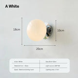 Modern Pink Pearl LED Wall Lamp - Hans Lumiere