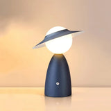 Modern Rechargeable Black LED Table Lamp – Touch Desk Light - Hans Lumiere