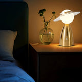 Modern Rechargeable Black LED Table Lamp – Touch Desk Light - Hans Lumiere