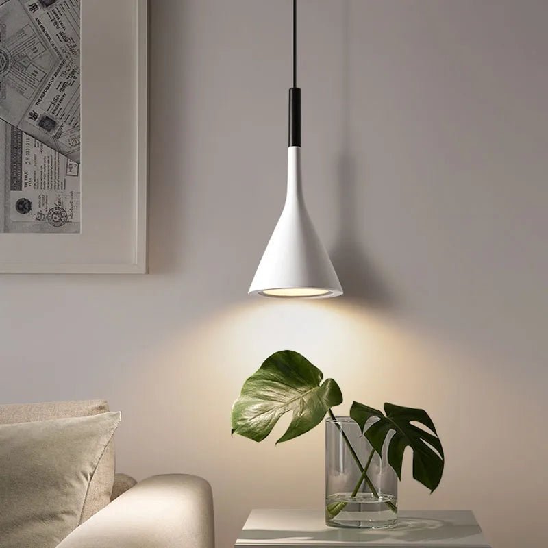 Modern Resin Wall Sconce with LED Down Light - Hans Lumiere