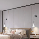 Modern Resin Wall Sconce with LED Down Light - Hans Lumiere