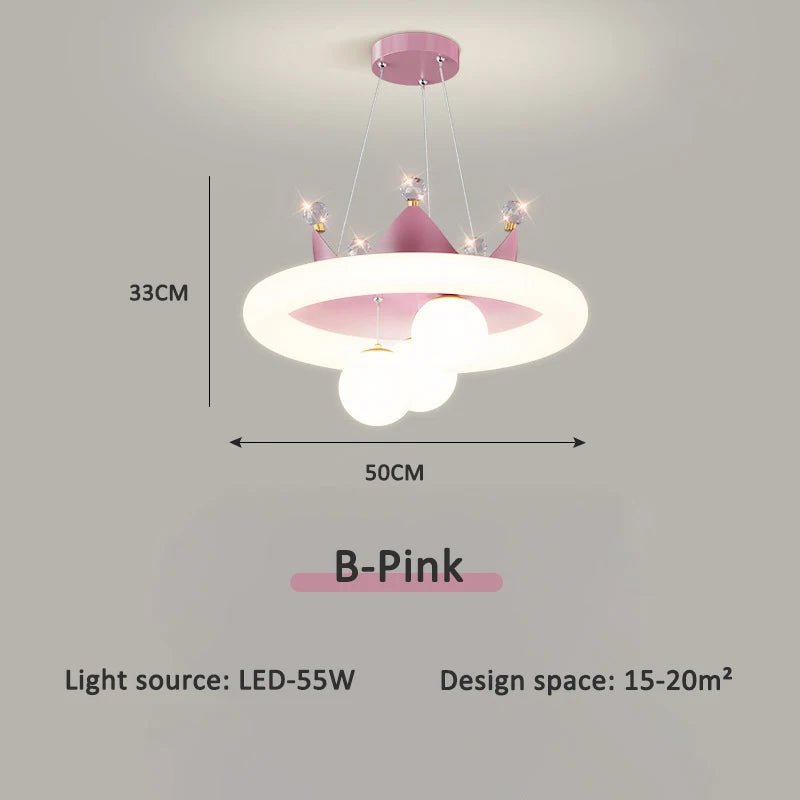 Modern Romantic Princess Room Chandelier - Hans Lumiere