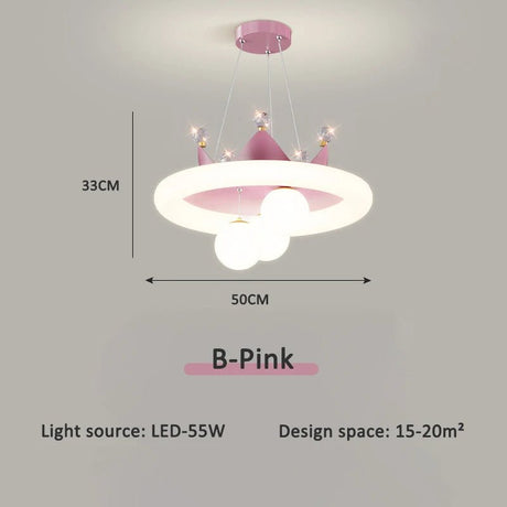 Modern Romantic Princess Room Chandelier - Hans Lumiere