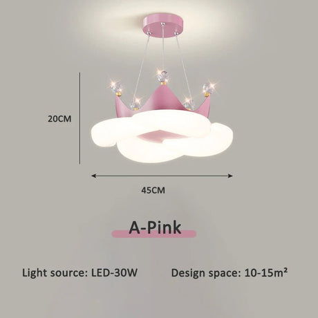 Modern Romantic Princess Room Chandelier - Hans Lumiere