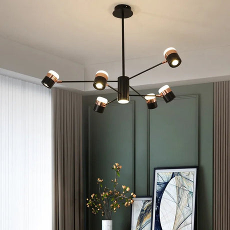 Modern Rotatable Spotlight LED Chandelier - Hans Lumiere
