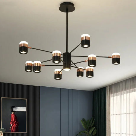 Modern Rotatable Spotlight LED Chandelier - Hans Lumiere