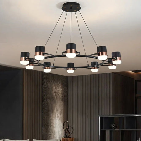 Modern Rotatable Spotlight LED Chandelier - Hans Lumiere