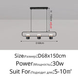 Modern Rotatable Spotlight LED Chandelier - Hans Lumiere