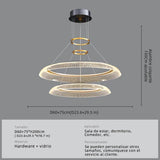 Modern Round Acrylic Pendant Light for Dining and Kitchen - Hans Lumiere