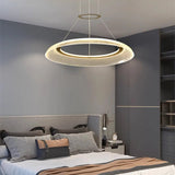 Modern Round Acrylic Pendant Light for Dining and Kitchen - Hans Lumiere