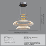 Modern Round Acrylic Pendant Light for Dining and Kitchen - Hans Lumiere