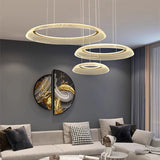 Modern Round Acrylic Pendant Light for Dining and Kitchen - Hans Lumiere