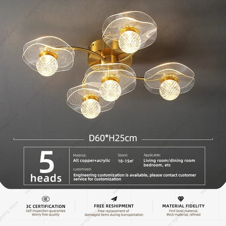 Modern Round LED Flush Mount Ceiling Light - Hans Lumiere