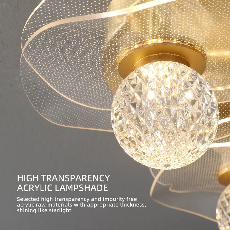Modern Round LED Flush Mount Ceiling Light - Hans Lumiere