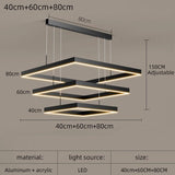 Modern Round LED Ring Chandelier for Living and Dining Room - Hans Lumiere