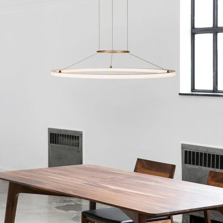 Modern Round Restaurant Chandelier - Hans Lumiere
