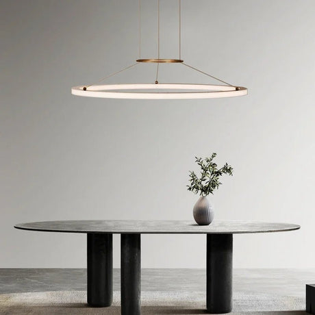 Modern Round Restaurant Chandelier - Hans Lumiere