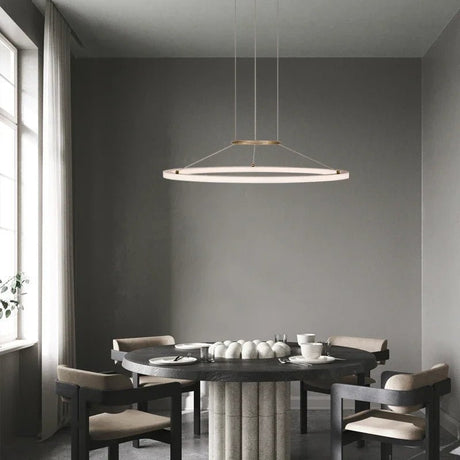 Modern Round Restaurant Chandelier - Hans Lumiere