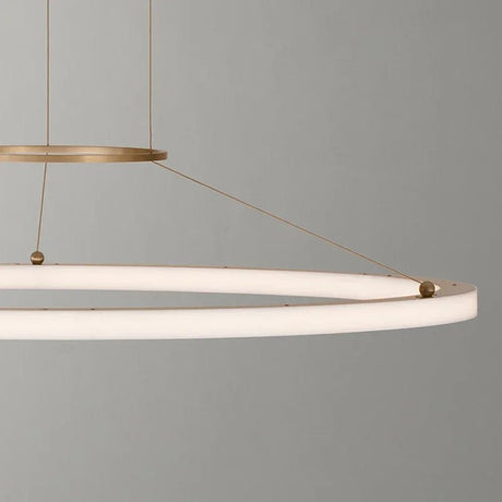 Modern Round Restaurant Chandelier - Hans Lumiere