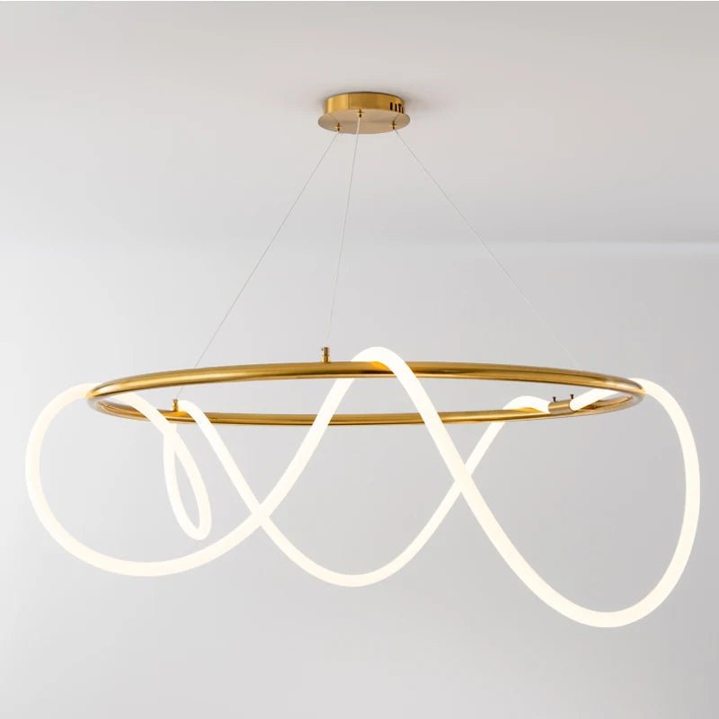 Modern Silicon Led Ceiling Chandelier - Hans Lumiere