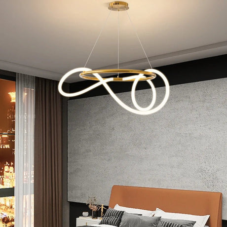 Modern Silicon Led Ceiling Chandelier - Hans Lumiere