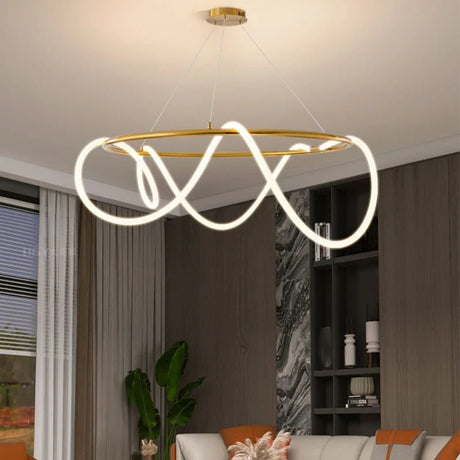 Modern Silicon Led Ceiling Chandelier - Hans Lumiere