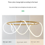 Modern Silicon Led Ceiling Chandelier - Hans Lumiere