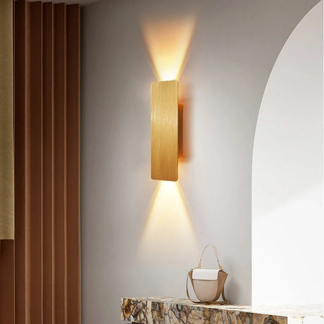 Modern Simple Aluminum LED Indoor Wall Lamp - Hans Lumiere
