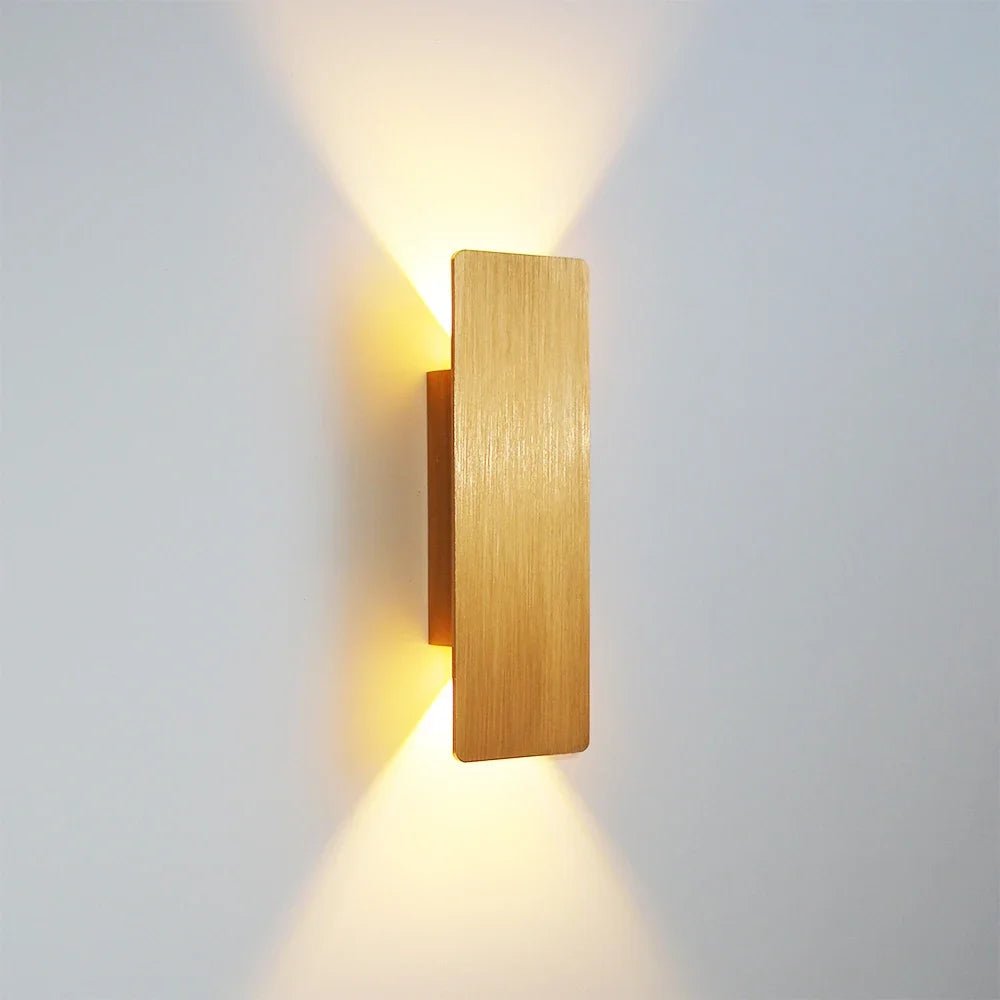Modern Simple Aluminum LED Indoor Wall Lamp - Hans Lumiere