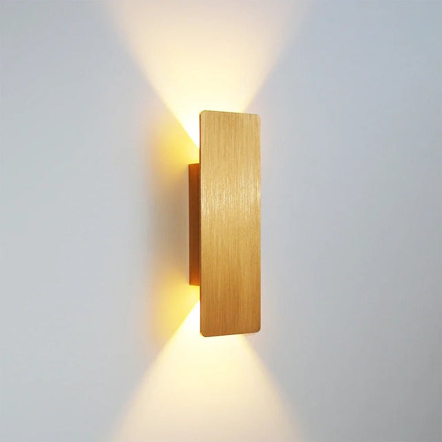 Modern Simple Aluminum LED Indoor Wall Lamp - Hans Lumiere