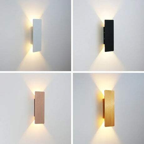 Modern Simple Aluminum LED Indoor Wall Lamp - Hans Lumiere