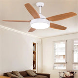 Modern Simple Ceiling Fan Light With Remote Control - Hans Lumiere