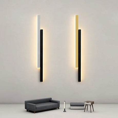 Modern Simple Nordic LED Long Wall Lamp - Hans Lumiere