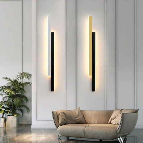 Modern Simple Nordic LED Long Wall Lamp - Hans Lumiere