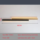 Modern Simple Nordic LED Long Wall Lamp - Hans Lumiere