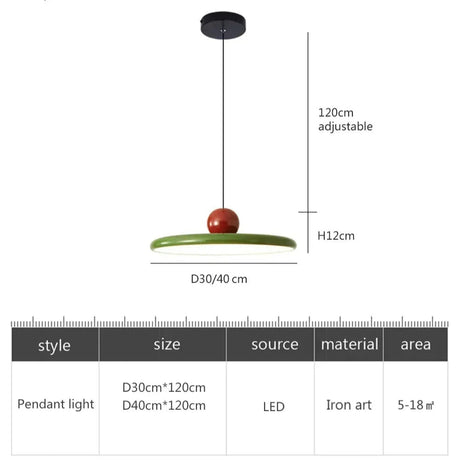Modern Simple UFO Style Drop Lamp Celling Chandelier - Hans Lumiere