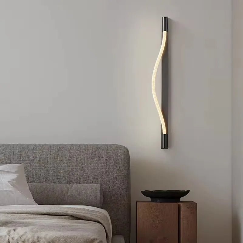 Modern Soft Silicone Tube LED Wall Lamp - Hans Lumiere