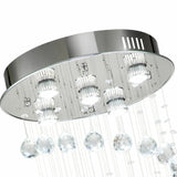Modern Spiral Lighting Drop Chandelier Crystal Pendant Lamp - Hans Lumiere