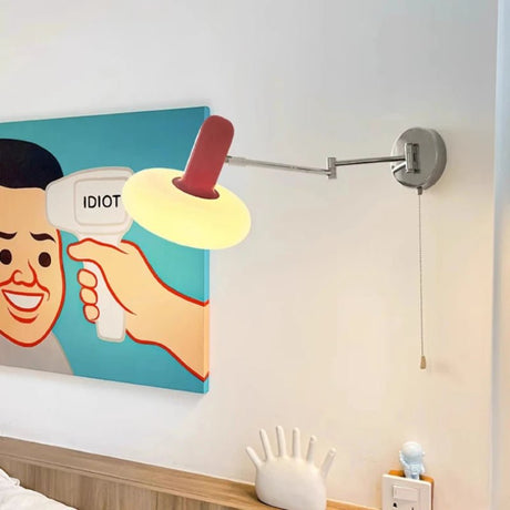 Modern Stretch Rocker Arm LED Wall Lamp - Hans Lumiere