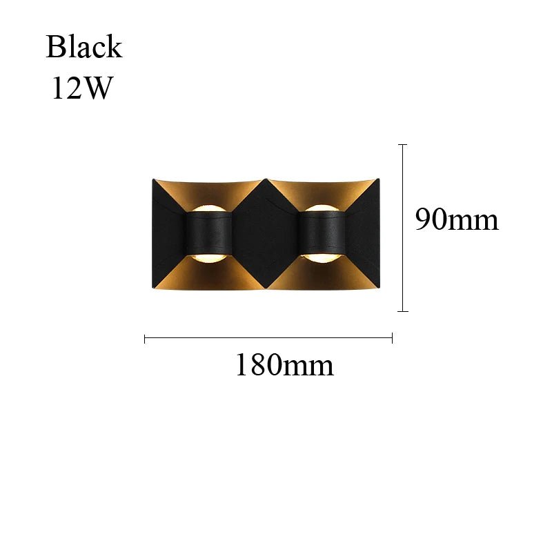 Modern Wall Lamp Outdoor For Staircase - Hans Lumiere