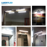 Modern Wall Lamp Waterproof LED Bathroom Lighting - Hans Lumiere