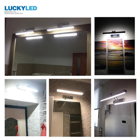 Modern Wall Lamp Waterproof LED Bathroom Lighting - Hans Lumiere