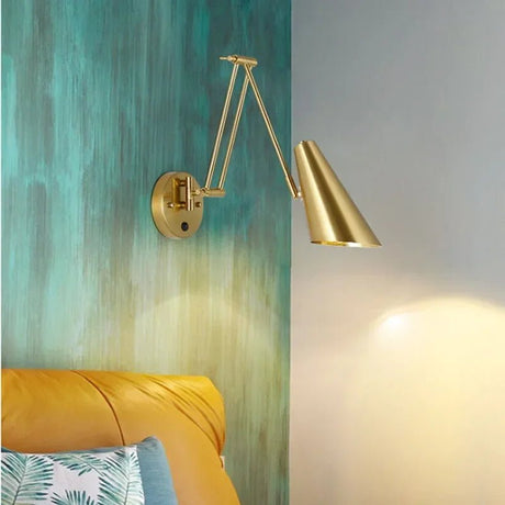 Modern Wall Mounted Rotating Reading Lamp - Hans Lumiere