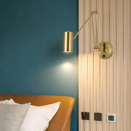 Modern Wall Mounted Rotating Reading Lamp - Hans Lumiere
