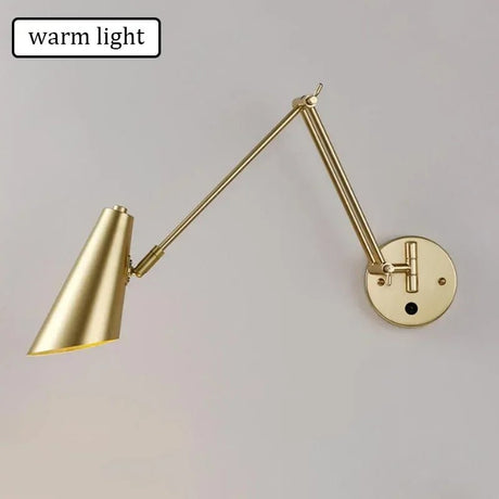 Modern Wall Mounted Rotating Reading Lamp - Hans Lumiere