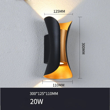 Modern Wall Sconce Exterior Waterproof - Hans Lumiere